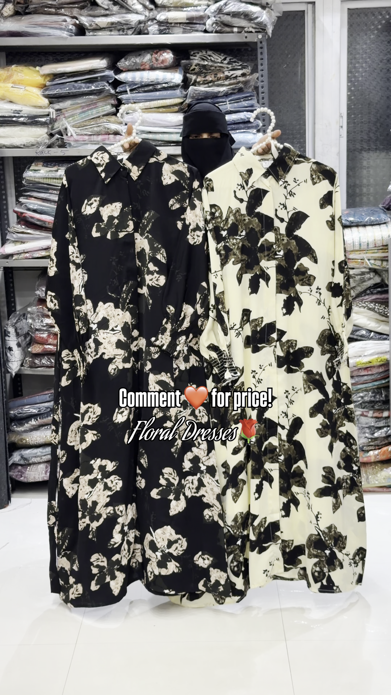 Printed Maxi Shirt Dress