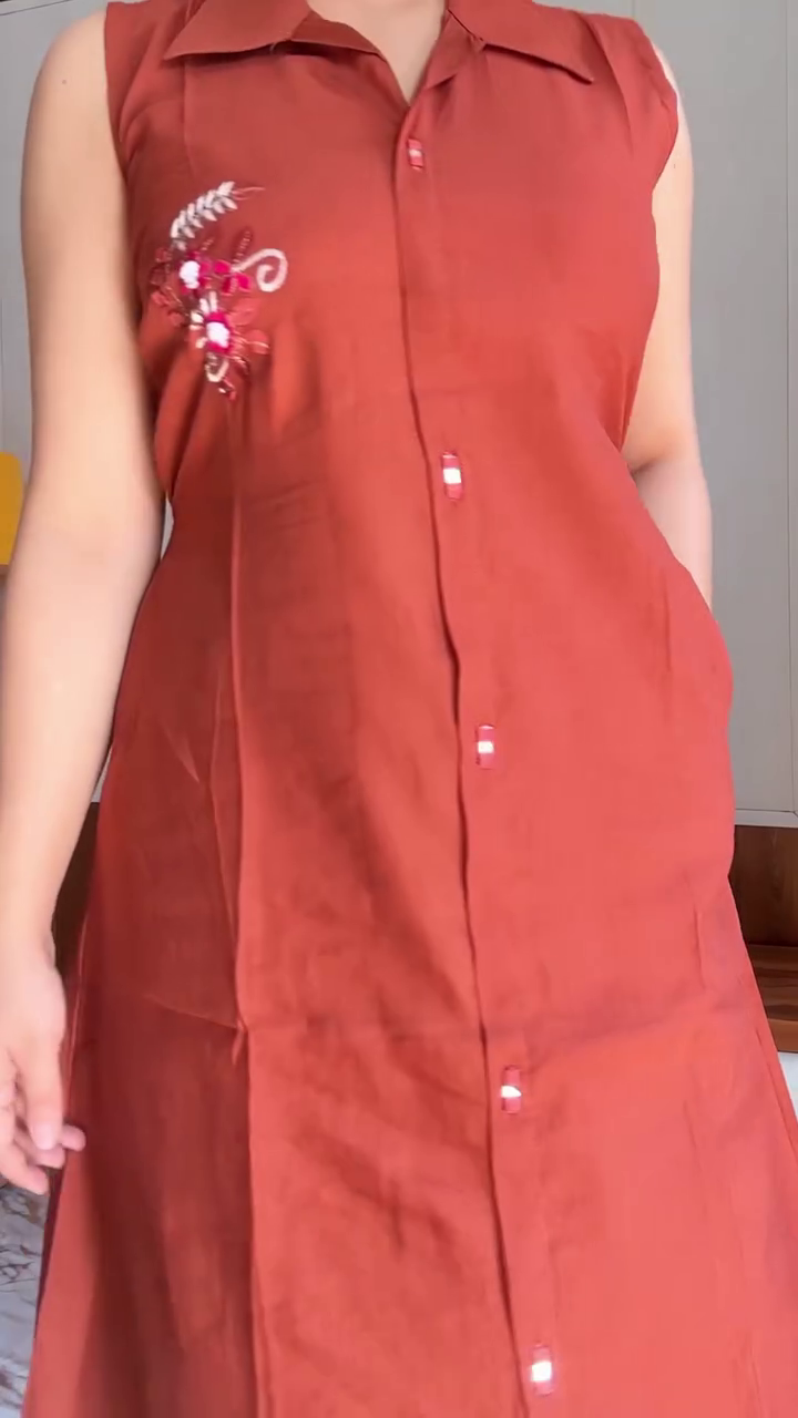 Embroidered Kurta Pant Set