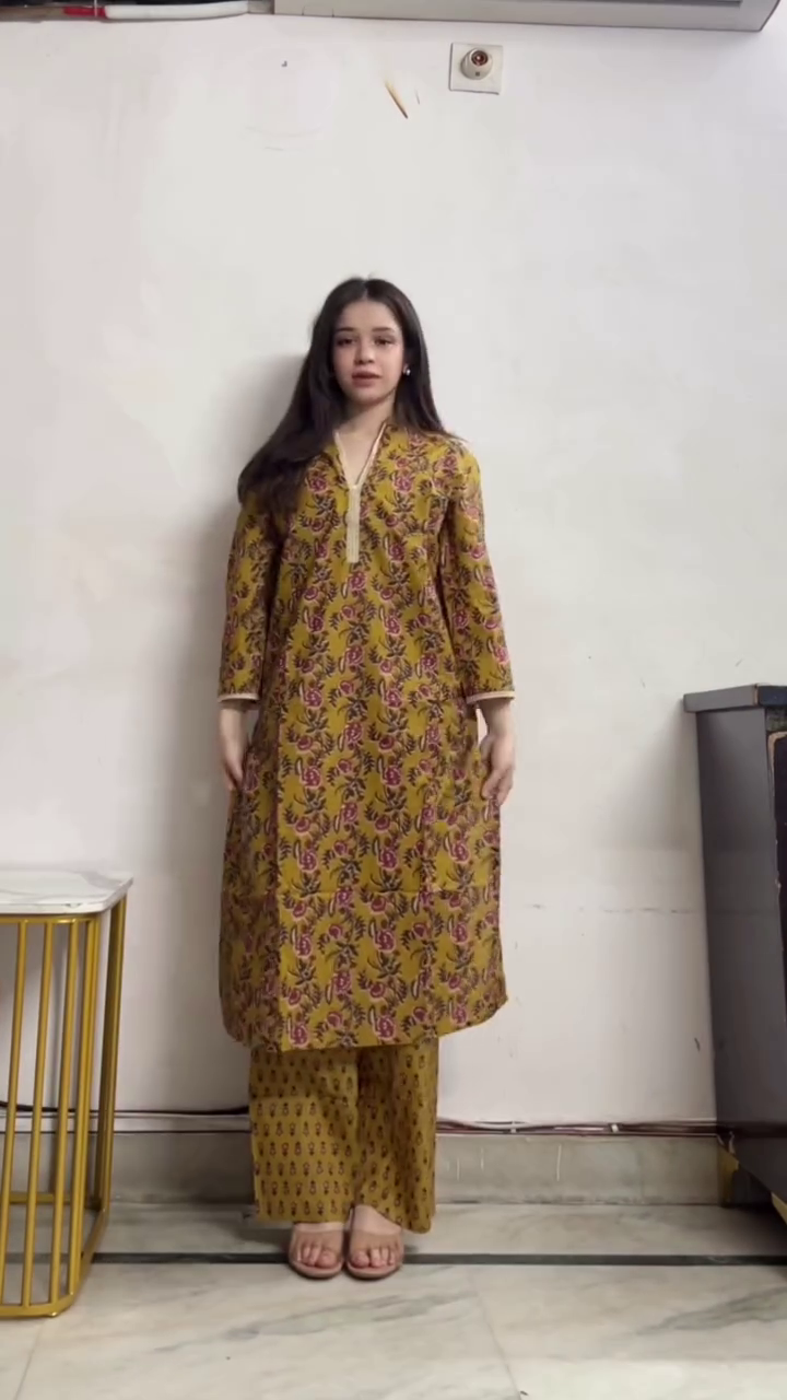 Printed Kurta Set with Dupatta