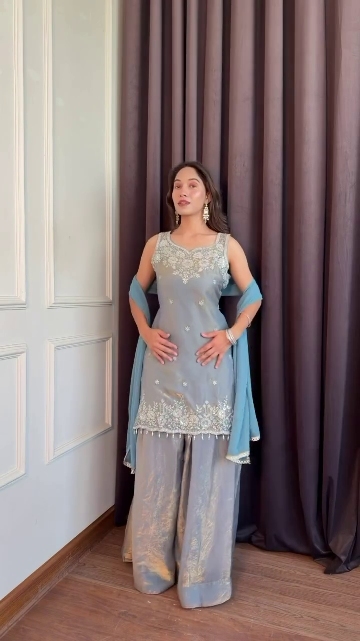 Summer Festive Designer Kurta Set