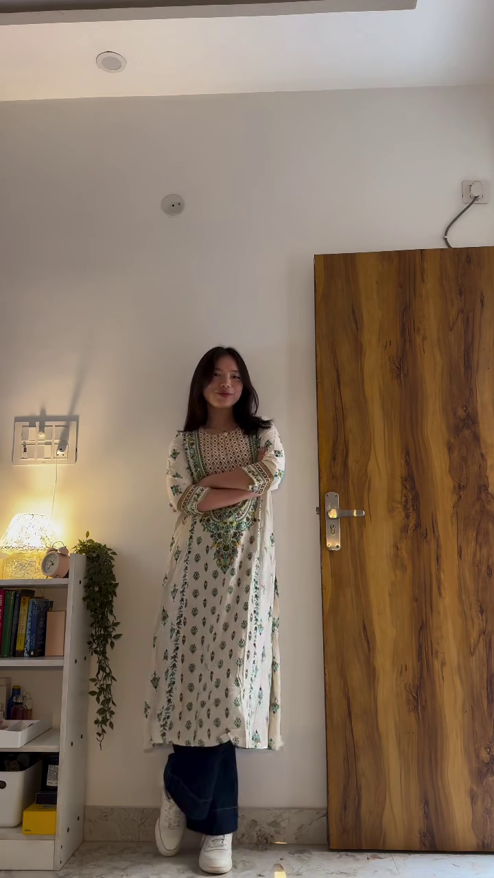 Printed Cotton Kurta Set