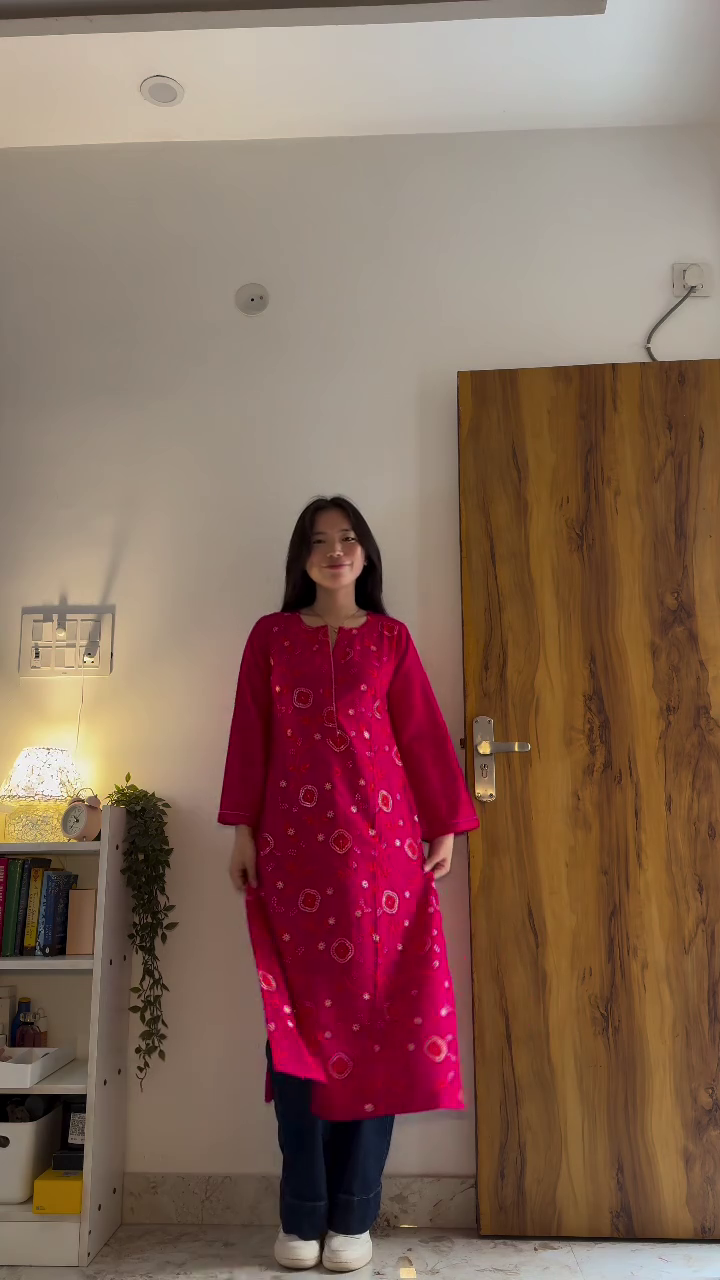 Printed Cotton Kurta Set