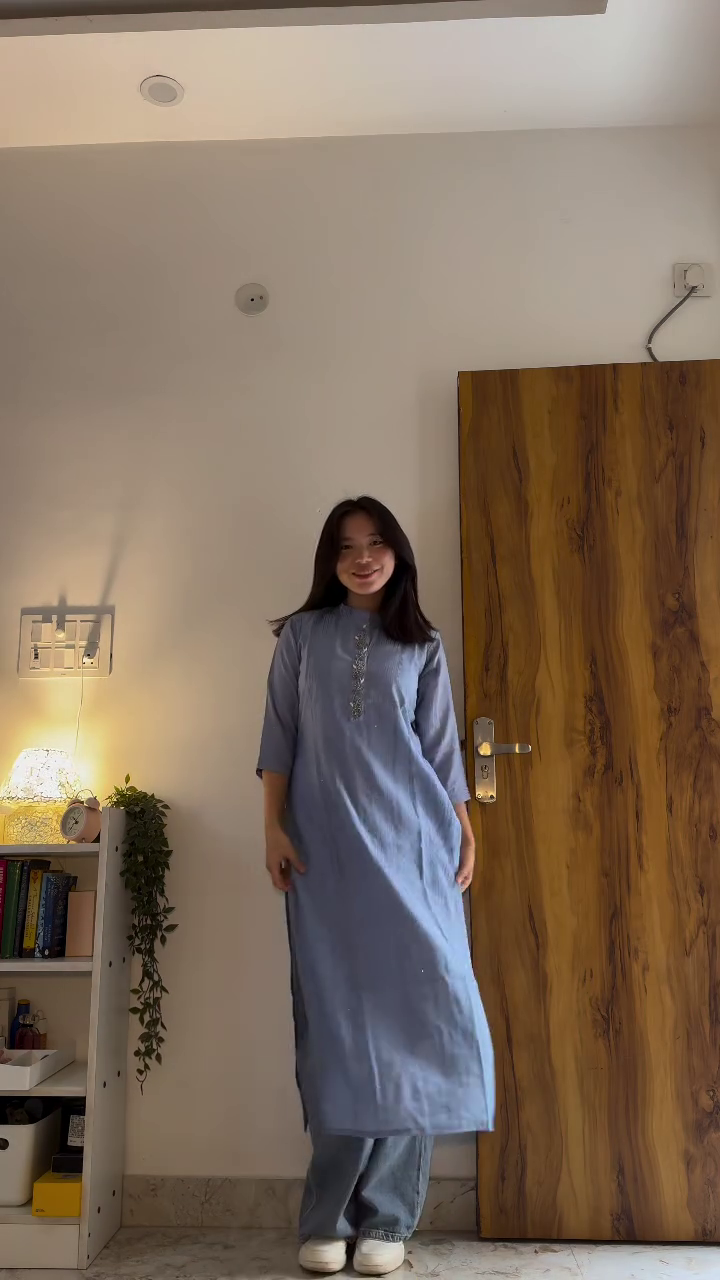 Printed Cotton Kurta Set