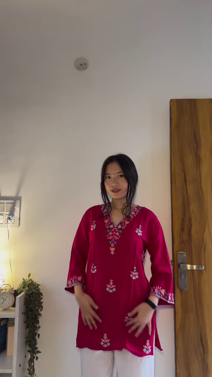 Chic Printed Cotton Tunic Tops